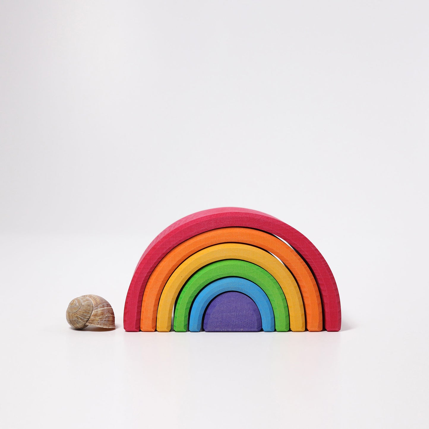 Grimm's - Medium Stacking Rainbow (6 pieces)