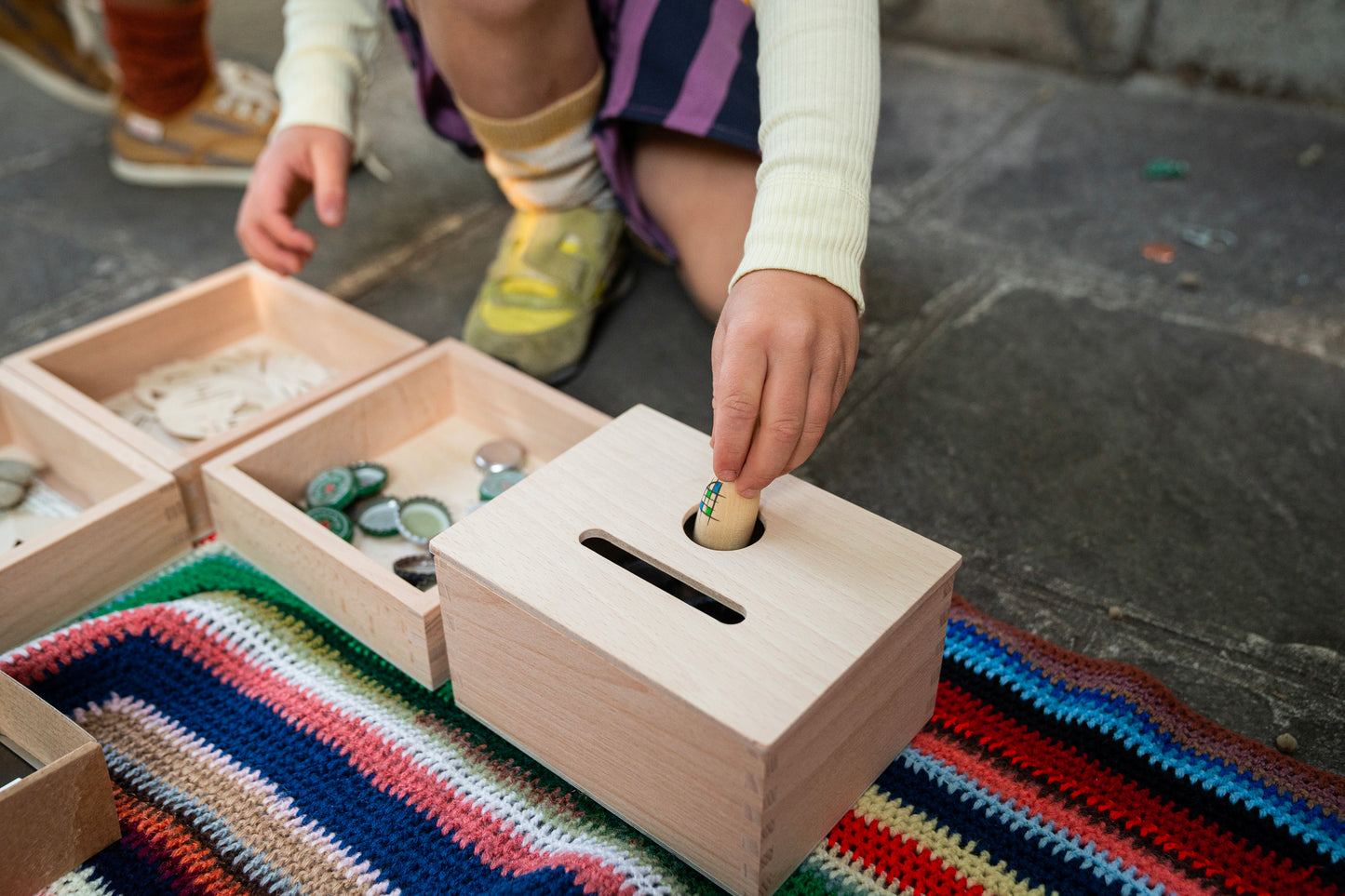 Grapat Montessori Object Permanence Box
