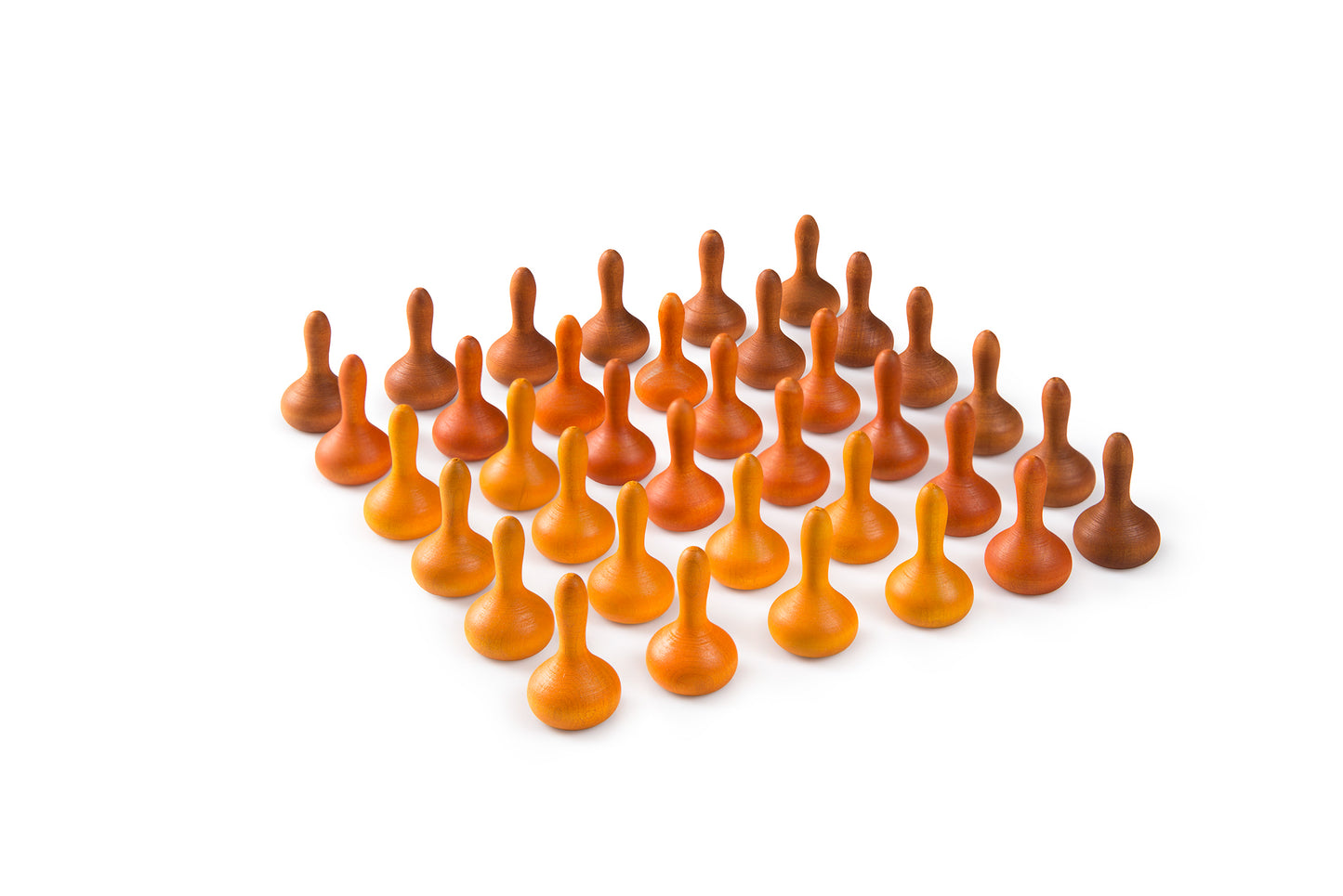 Grapat Wood Mandala Pumpkin Squash (36 Pieces)