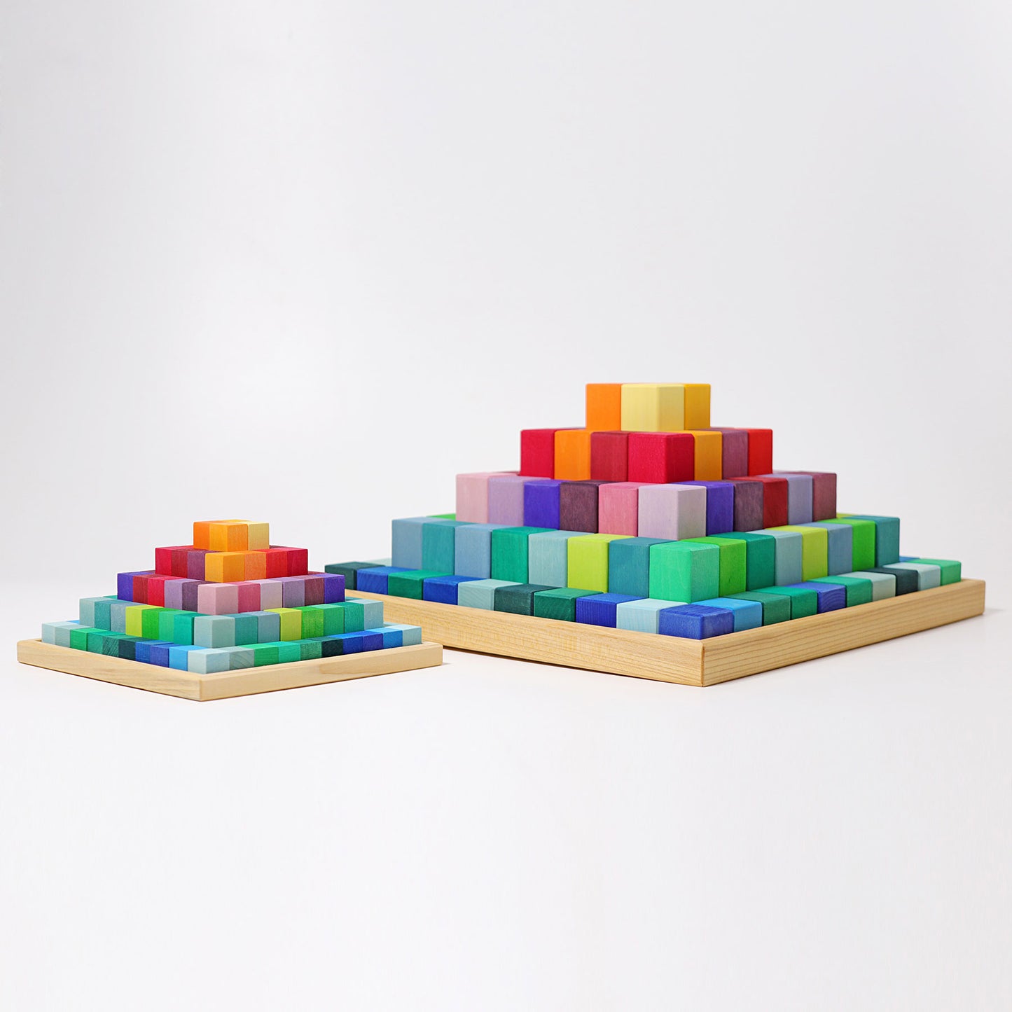 Grimm's - Small Stepped Pyramid Building Set