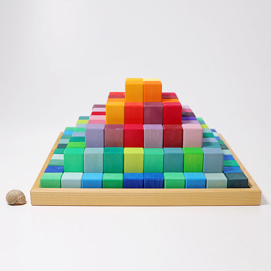 Grimm's - Large Stepped Pyramid Building Set