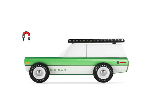 Candylab Toys Big Sur Green - SUV classique vintage moderne