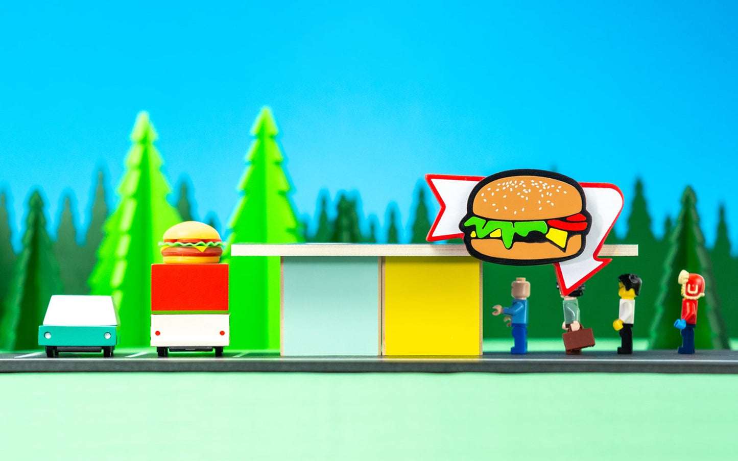 Candylab Burger Shack - Cabanes alimentaires modernes et vintage en bordure de route