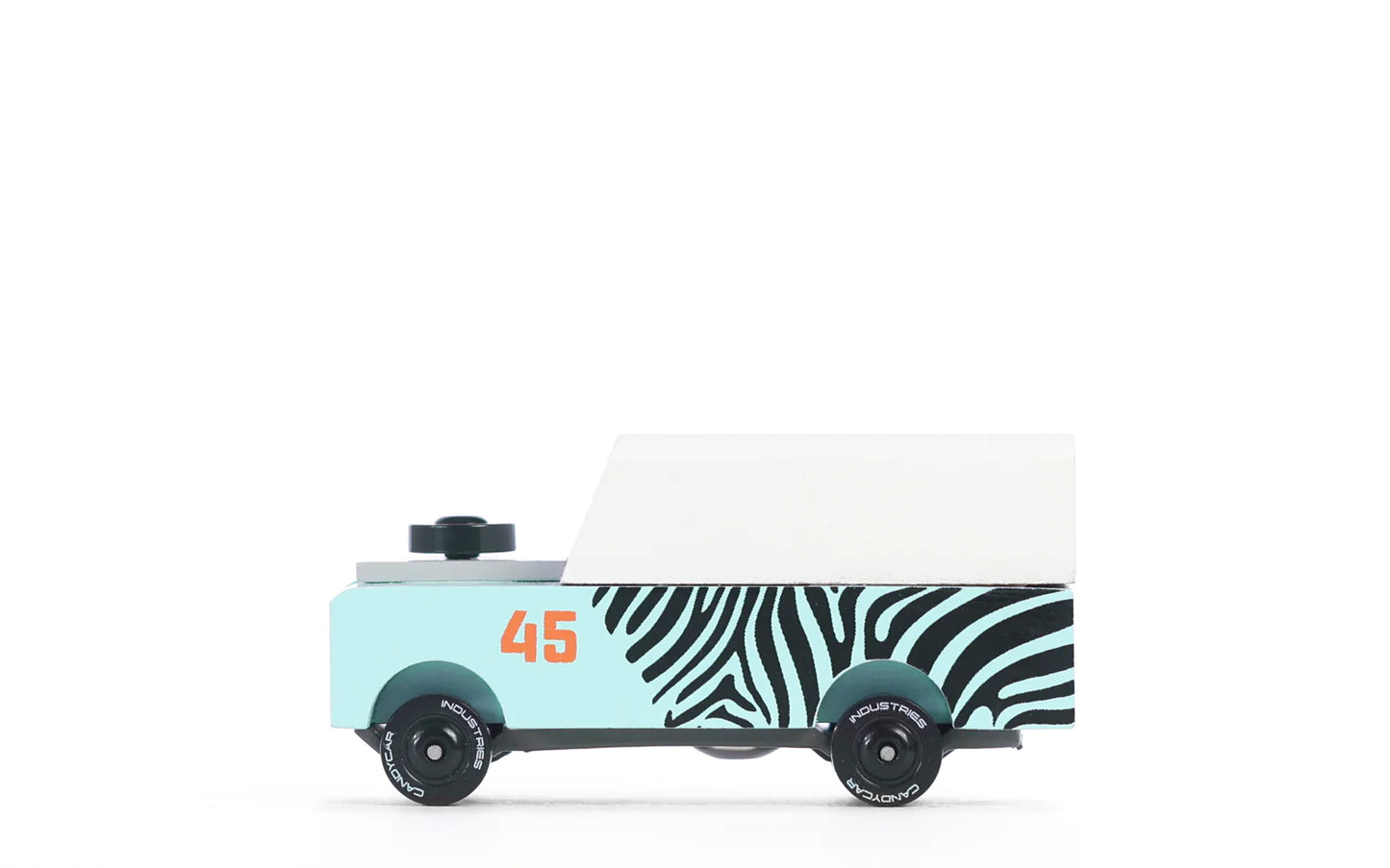 Candylab Mini Zebra Drifter Véhicule d'aventure vintage moderne