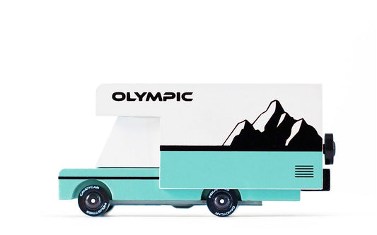 Camping-car de voyage vintage moderne olympique Candylab