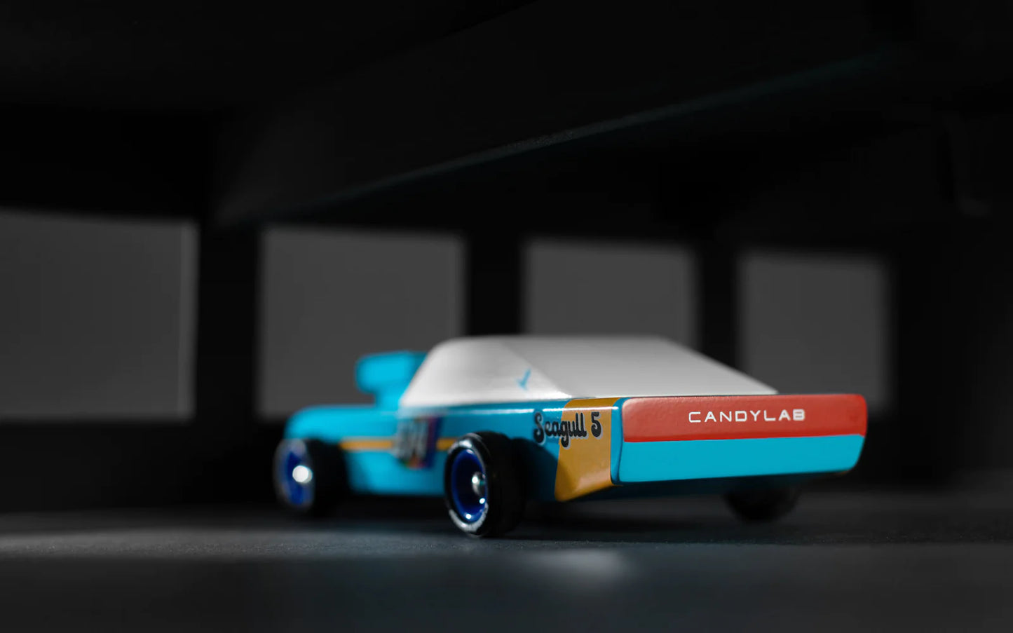 Candylab Toys Seagull (Bleu) - Stock Car vintage moderne