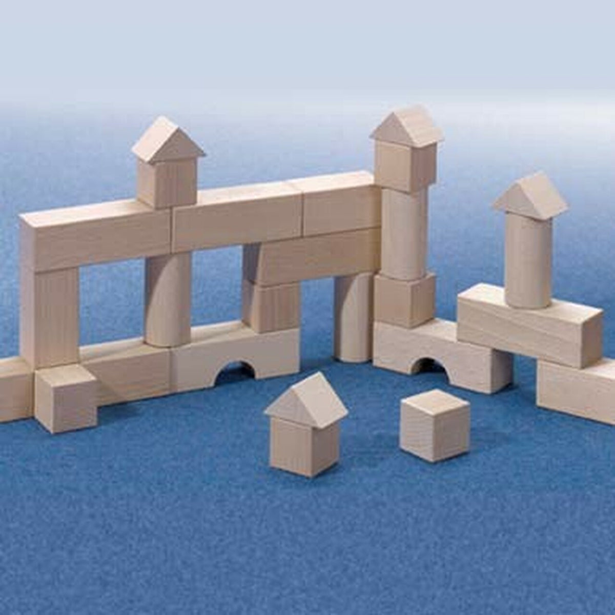 Haba Blocks HABA Basic Building Blocks 26 Piece Natural Wood Starter Set – Wood ...