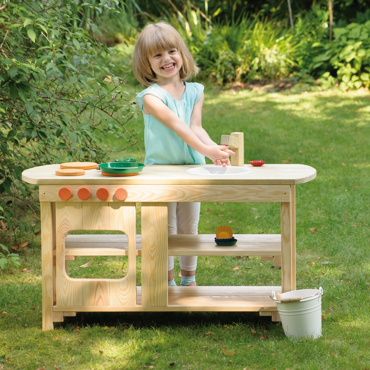 Erzi Wood Indoor / Outdoor Play Kitchen