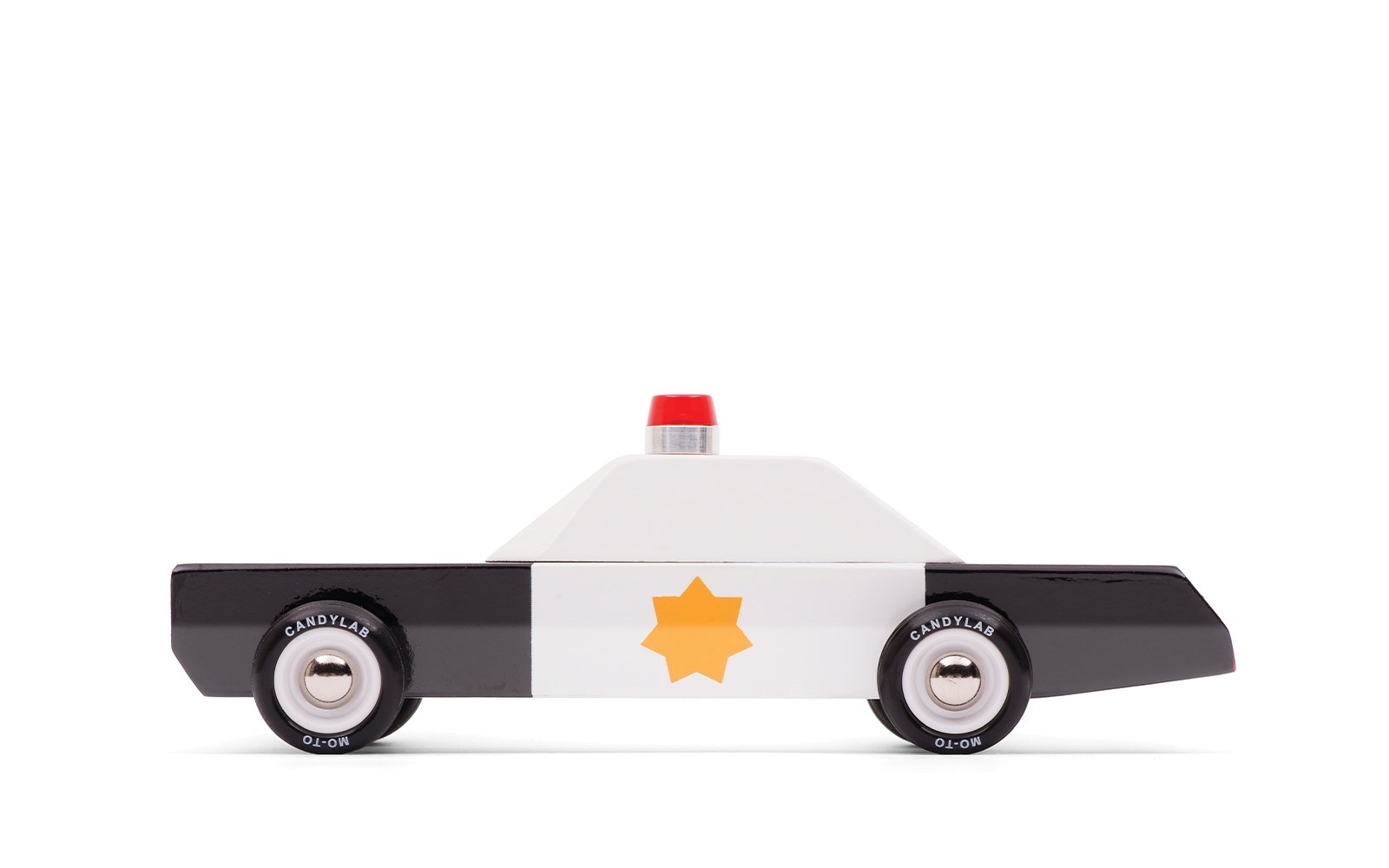 Candylab Toys Police Car - Modern Vintage Cruiser - Wood Wood Toys Canada's Favourite Montessori Toy Store
