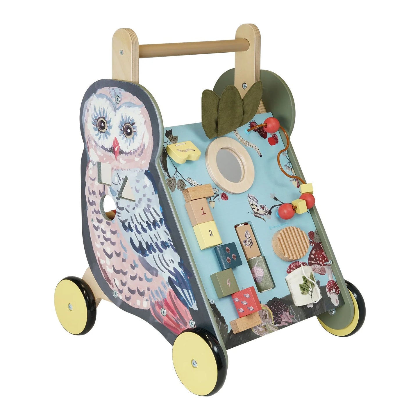 Wildwoods Owl Push-Cart by Manhattan Toy