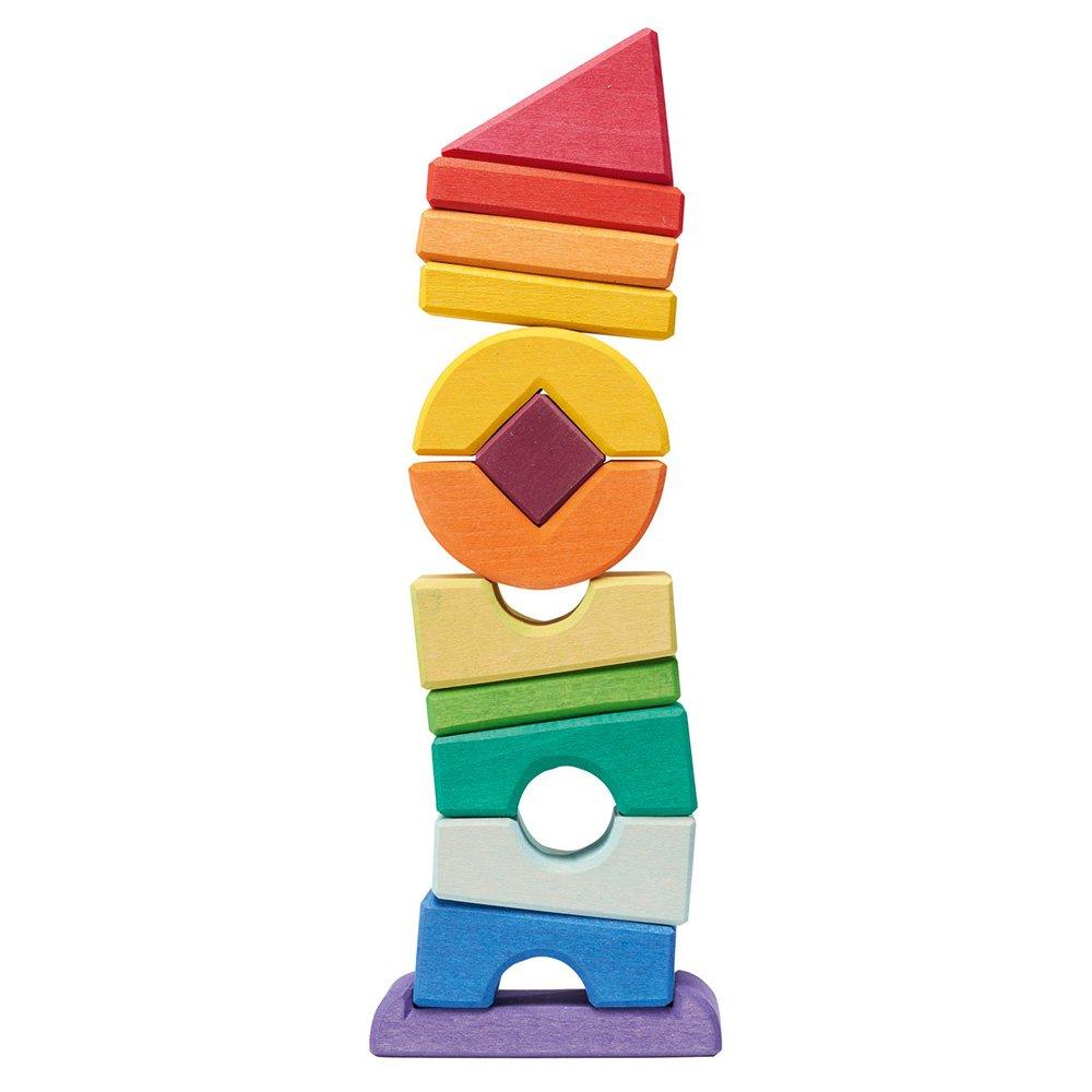 Gluckskafer - Crooked Tower - Wood Wood Toys Canada's Favourite Montessori Toy Store