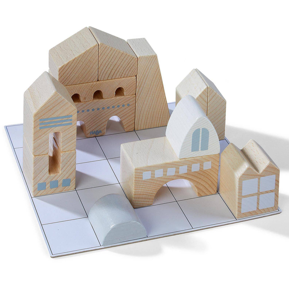 Haba Blocks HABA Logical Master Builder Blocks – Wood Wood Toys