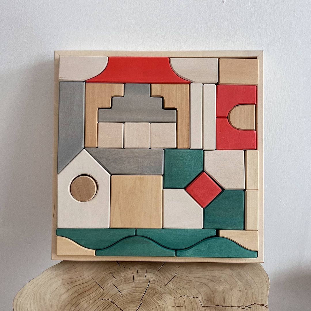 Museum Block Set by Avdar – Wood Wood Toys