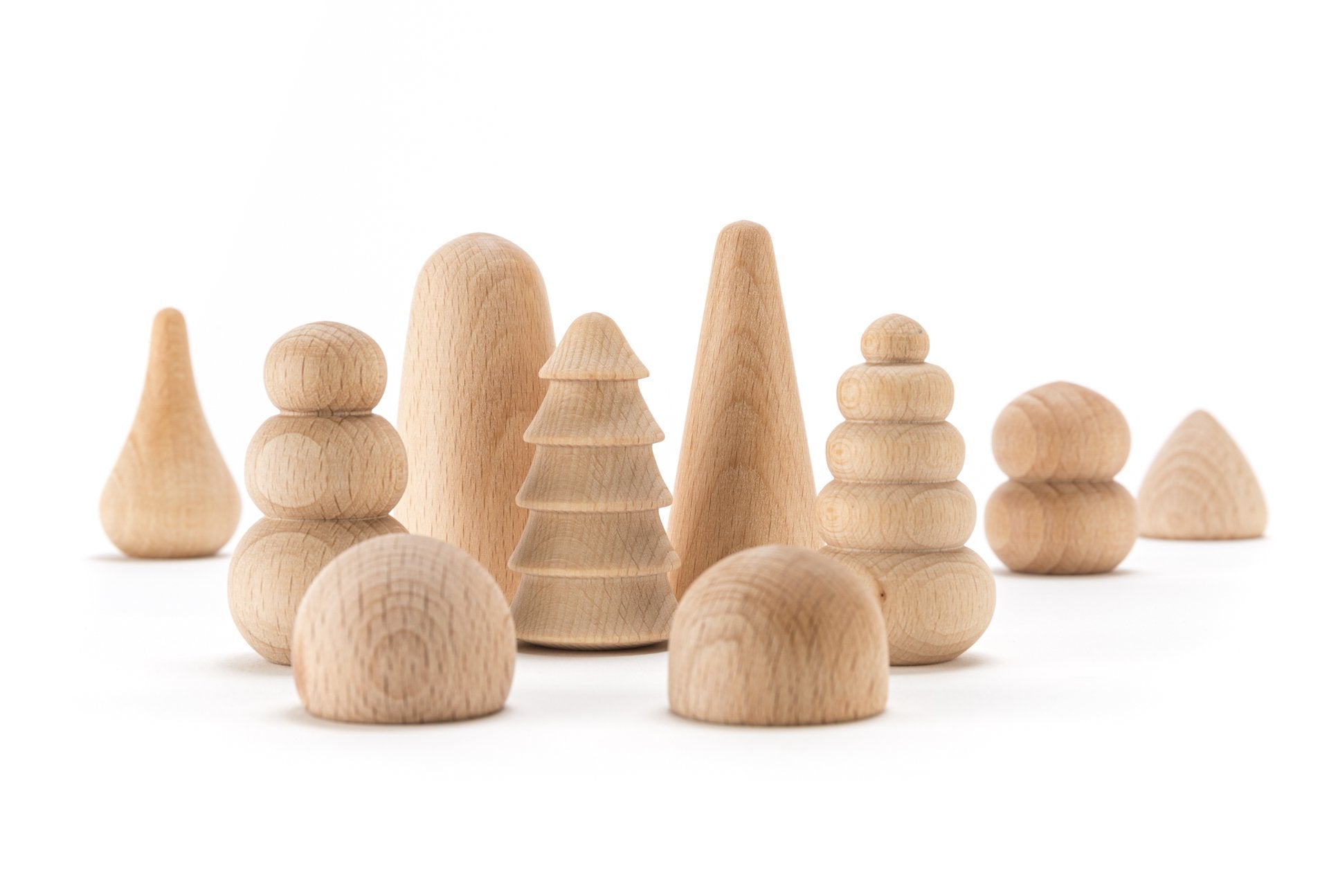 Ocamora Bonsai Set (10 Pieces) - Wood Wood Toys Canada's Favourite Montessori Toy Store